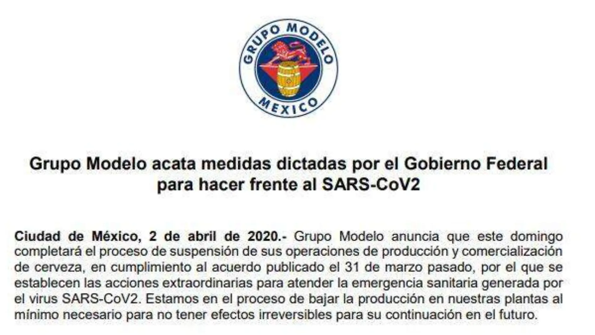 grupo modelo